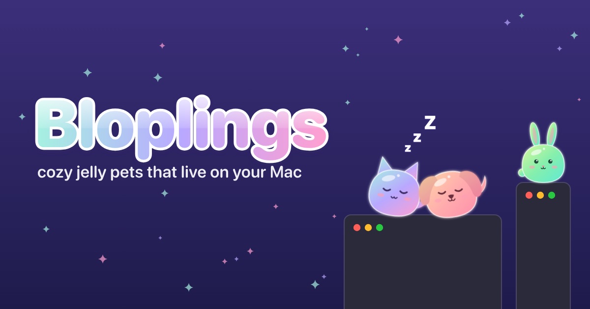 A sleeping jelly cat and jelly puppy curled up together on top of a window, with a green jelly bunny on the window next to them